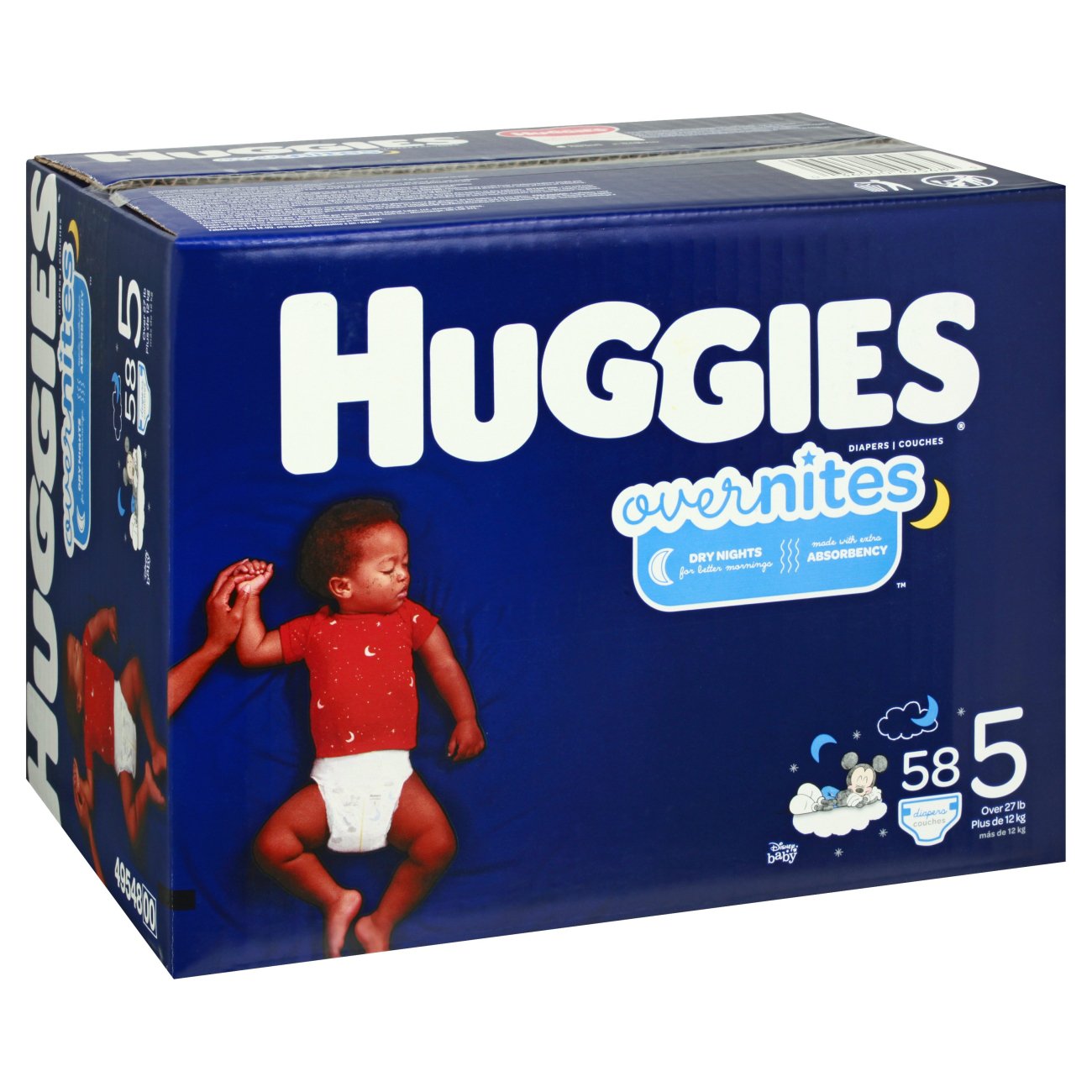 huggies overnight diapers size 5