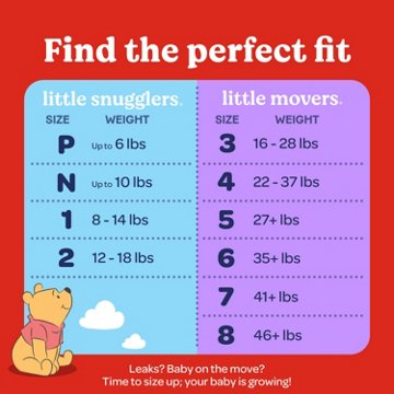 Huggies Little Snugglers Baby Diapers, Size 1 (8-14 lbs)