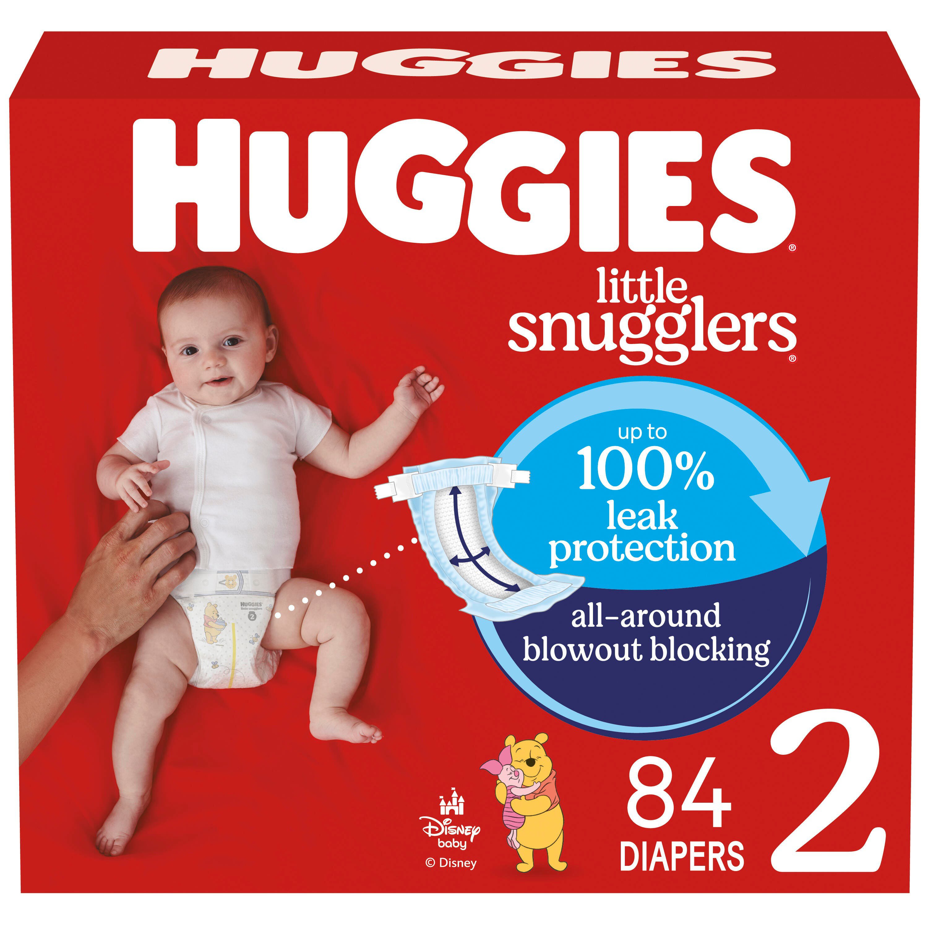 huggies box of diapers