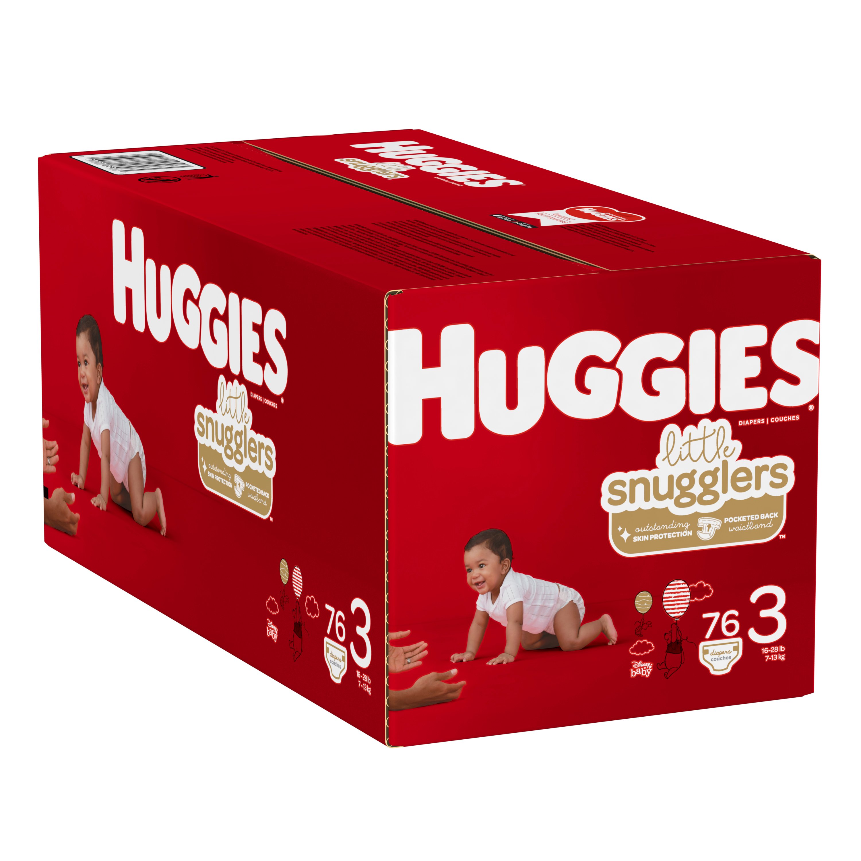 Huggies Little Snugglers Diapers 76 ct Shop Diapers at HEB