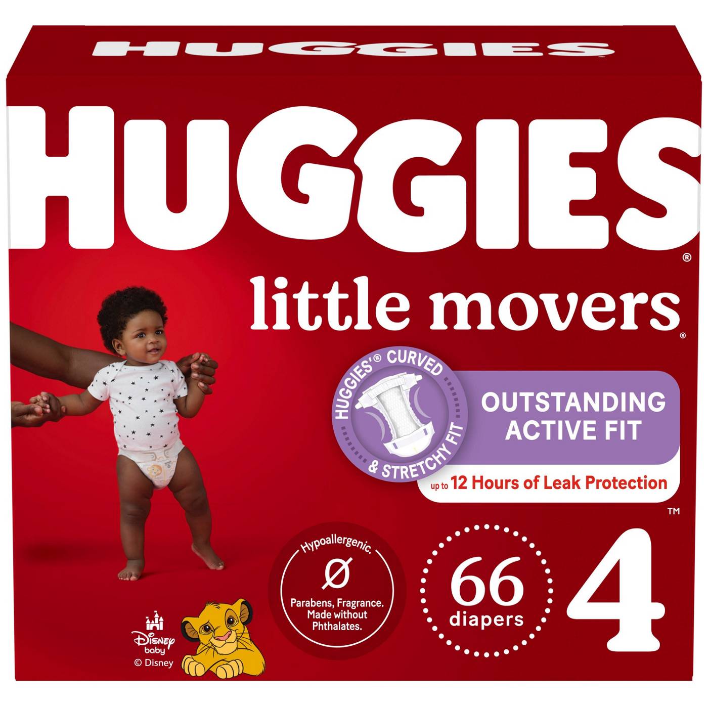 Huggies Little Movers Baby Diapers - Size 4; image 1 of 8