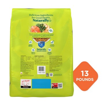 Cat Chow Purina Naturals With Added Vitamins Minerals and Nutrients Dry Cat Food - Naturals Original, 13 lb