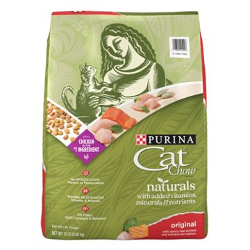 Cat Chow Purina Naturals With Added Vitamins Minerals and Nutrients Dry Cat Food - Naturals Original, 13 lb