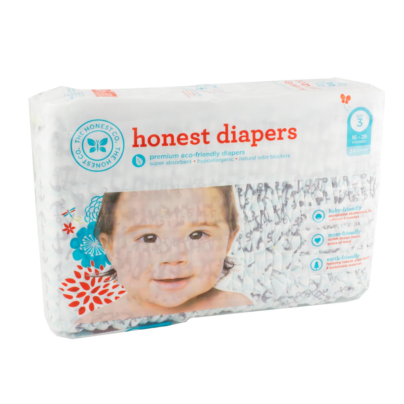 Honest sales diaper designs