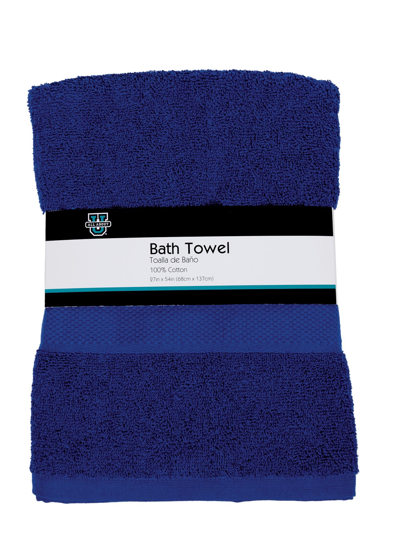 All About U Bath Towel, Blue - Shop Towels & Washcloths At H-E-B