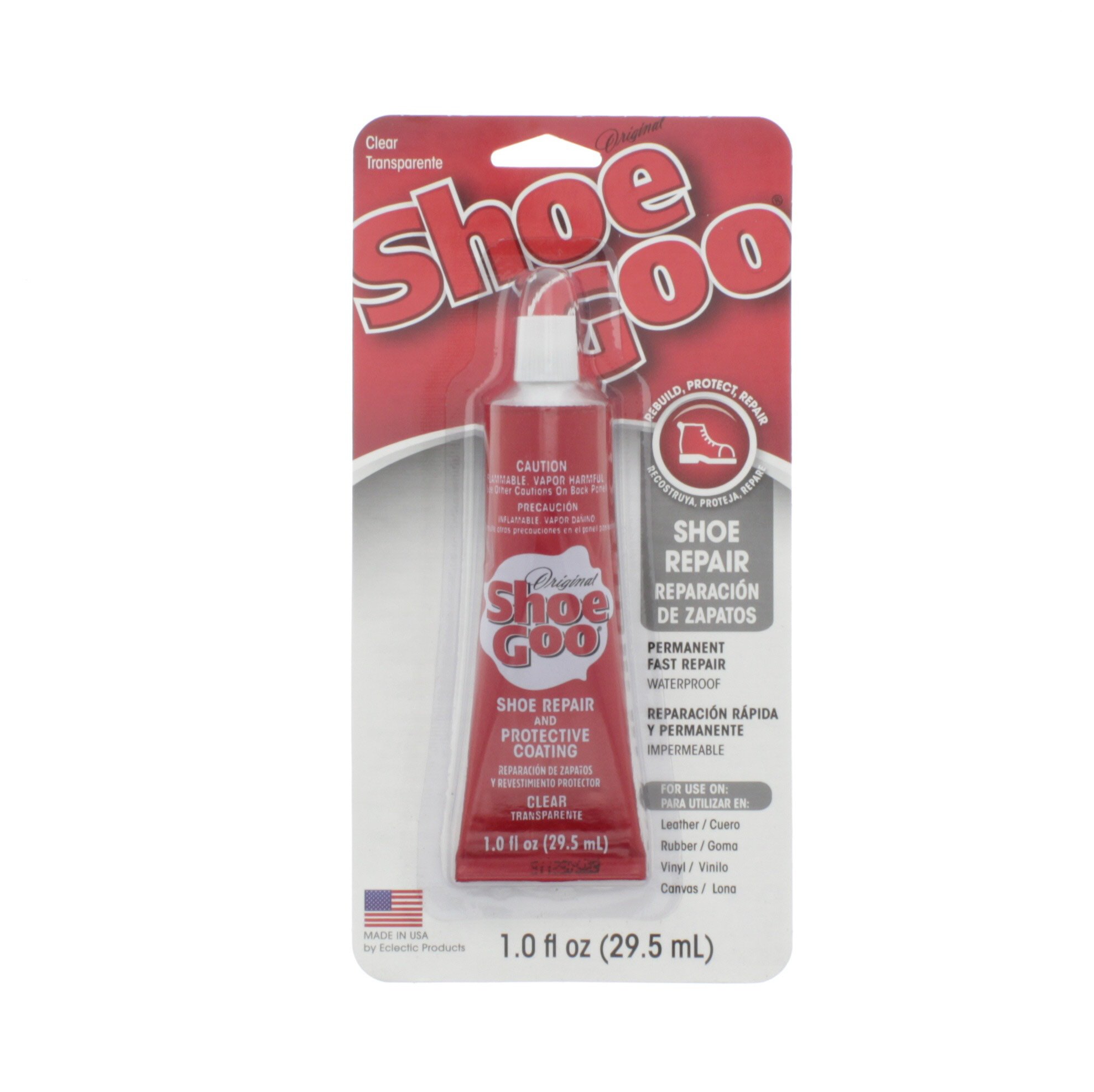 Shoe Goo Original Liquid Glue Shoe Repair And Protective Coating - Shop Shoe  Polish at H-E-B