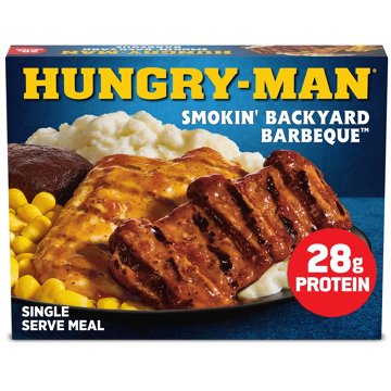 Hungry-Man Smokin' Backyard Barbeque Frozen Meal