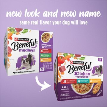Beneful Purina Medleys Wet Dog Food Variety Pack - Tuscan, Romana, and Mediterranean Style Dog Food in Gravy