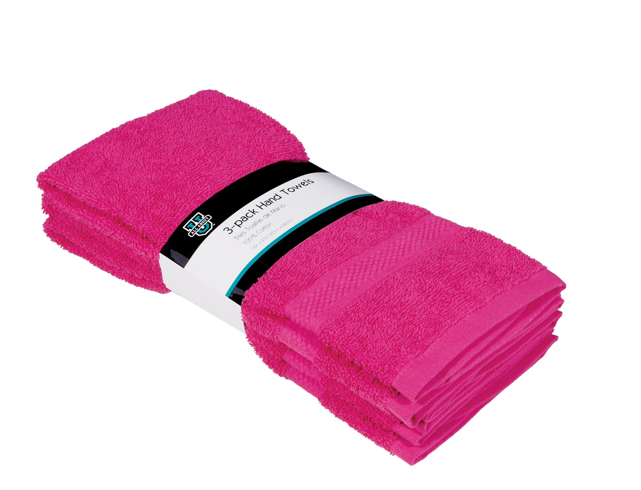 All About U 3Pack Hand Towels, Orchid Shop Towels & Washcloths at HEB
