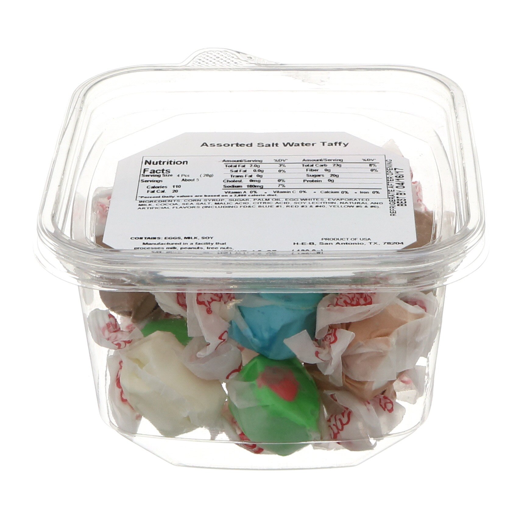 Nassau Candy Saltwater Taffy Assortment Shop Candy at HEB