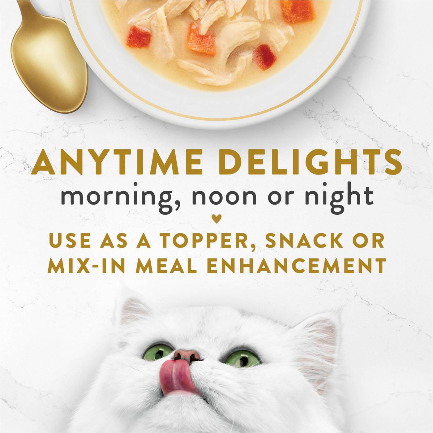 Fancy Feast Purina Fancy Feast Lickable Wet Cat Food Broth Topper, Creamy With Chicken and Vegetables; image 3 of 6