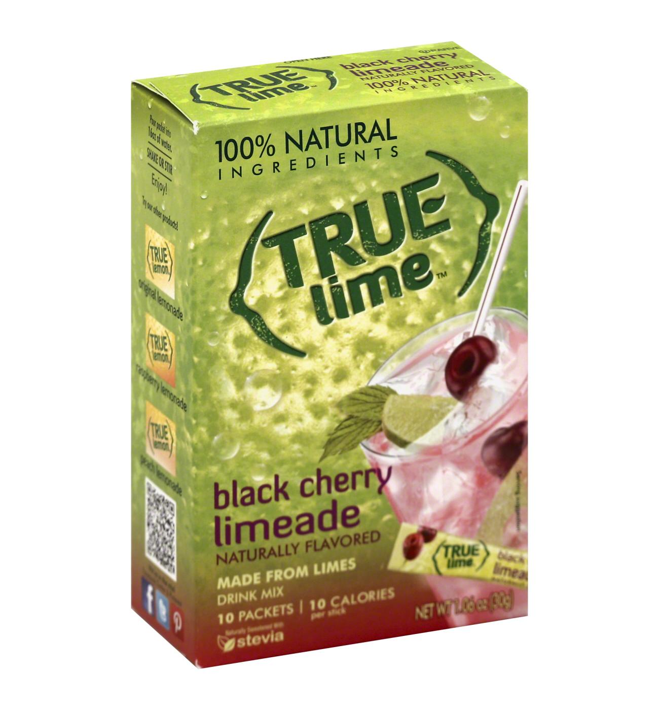 True Lime Black Cherry Limeade Drink Mix; image 2 of 2