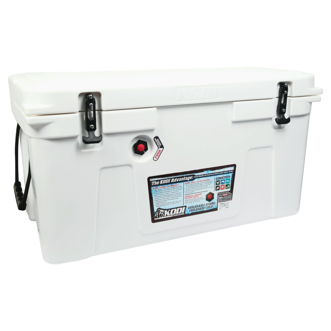 KODI by HEB Performance Hard Side Cooler White Shop Coolers & Ice