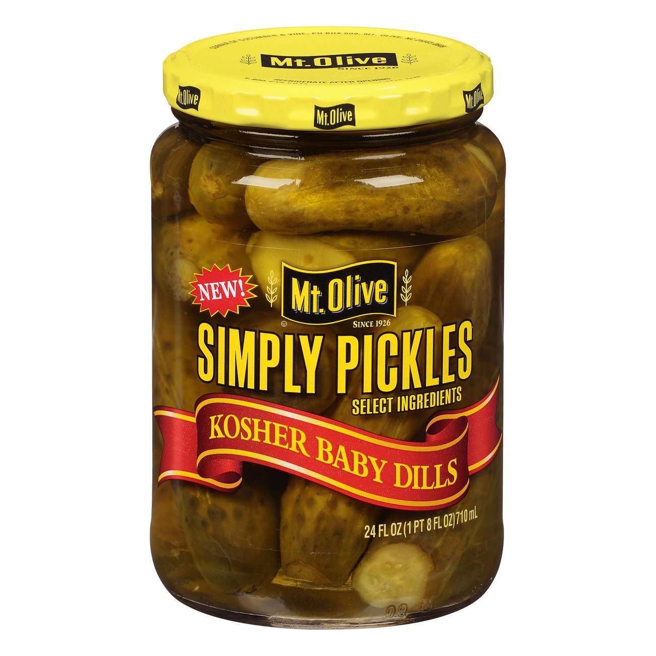 Mt. Olive Kosher Baby Dills Shop Pickles & Cucumber at HEB