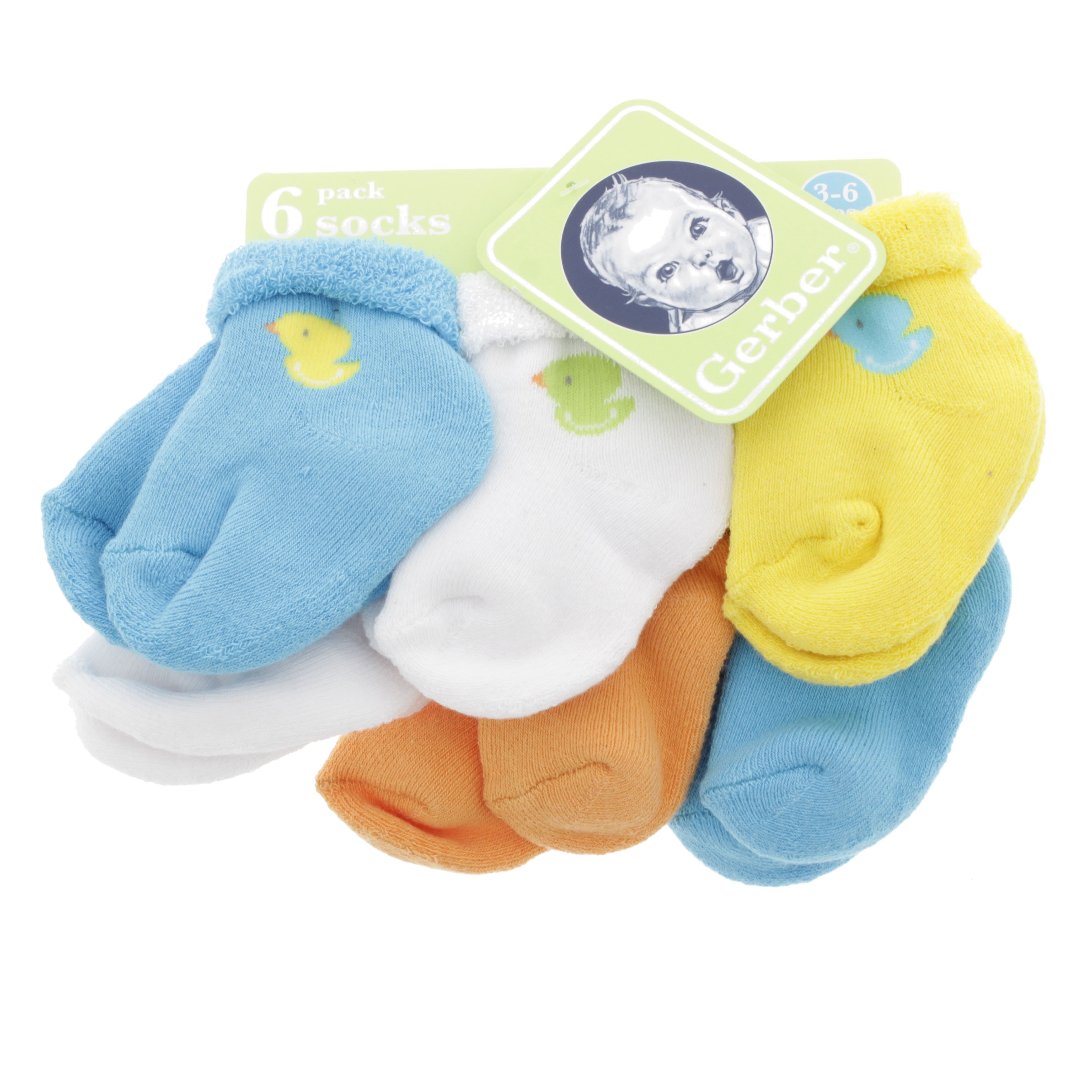 Gerber Terry Neutral Socks, 36 Months Shop at HEB