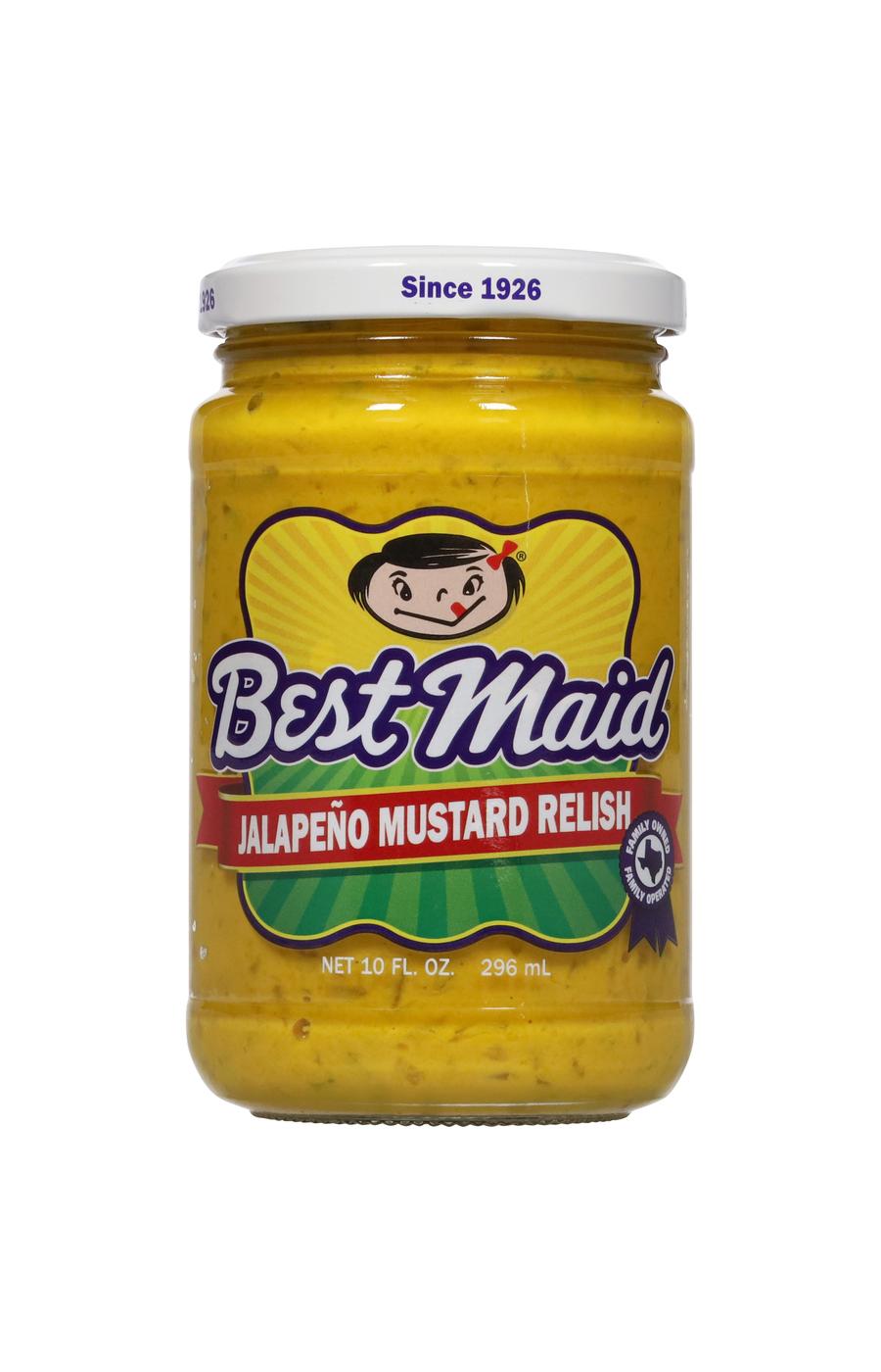 Best Maid Jalapeno Mustard Relish; image 1 of 3