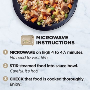 Healthy Choice Simply Steamers Chicken Fried Rice Frozen Meal