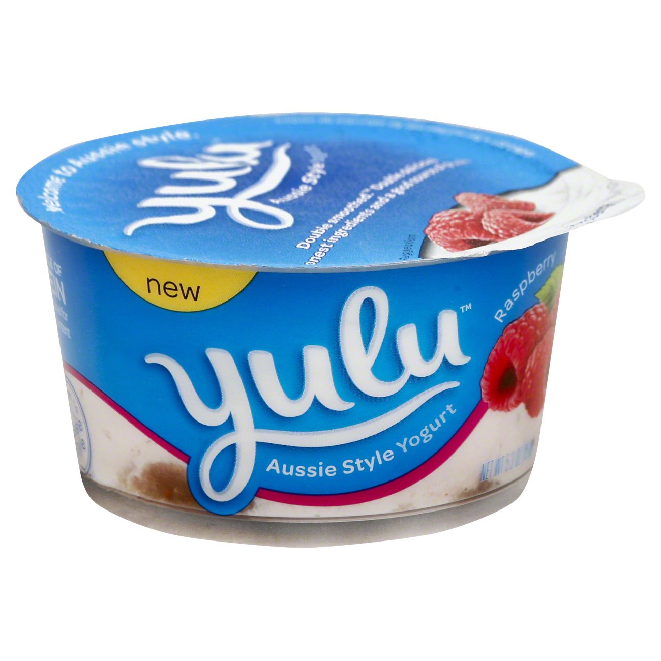 Yulu Aussie Yogurt, Raspberry - Shop Yogurt at H-E-B