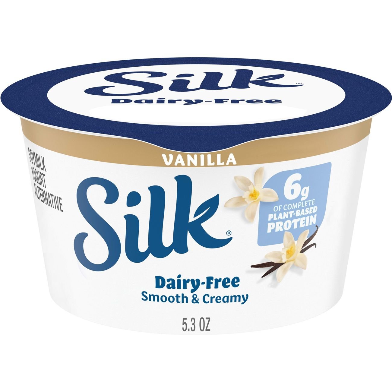 Silk Soymilk Yogurt Alternative Vanilla Shop Yogurt at HEB