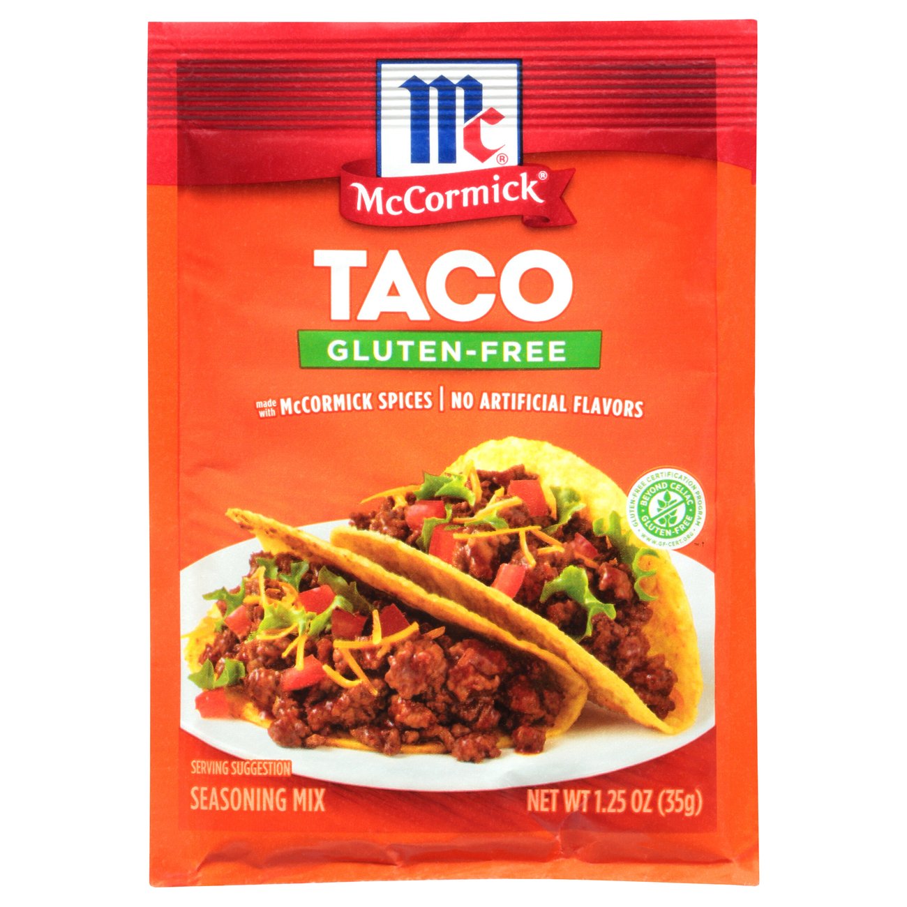 McCormick GlutenFree Taco Seasoning Mix Shop Spice mixes at HEB