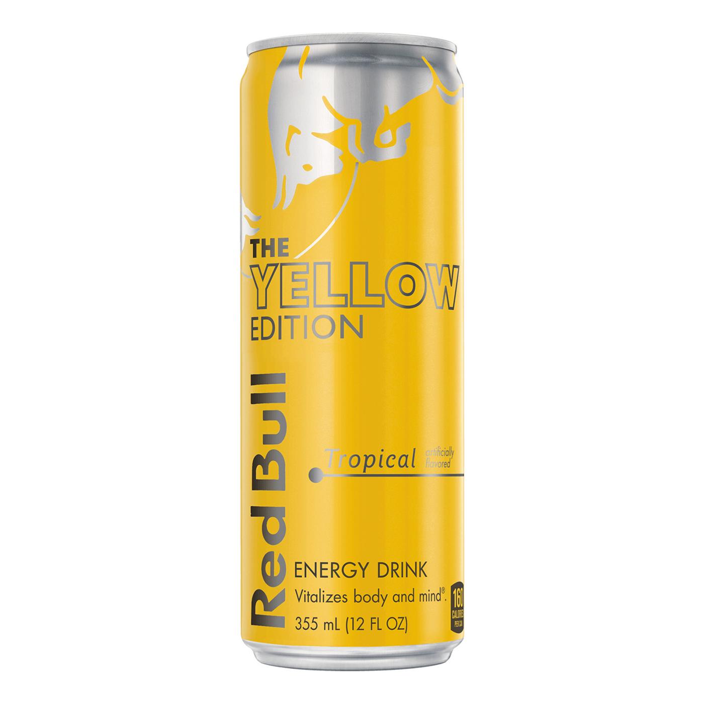 Red Bull The Yellow Edition Tropical Energy Drink; image 1 of 7