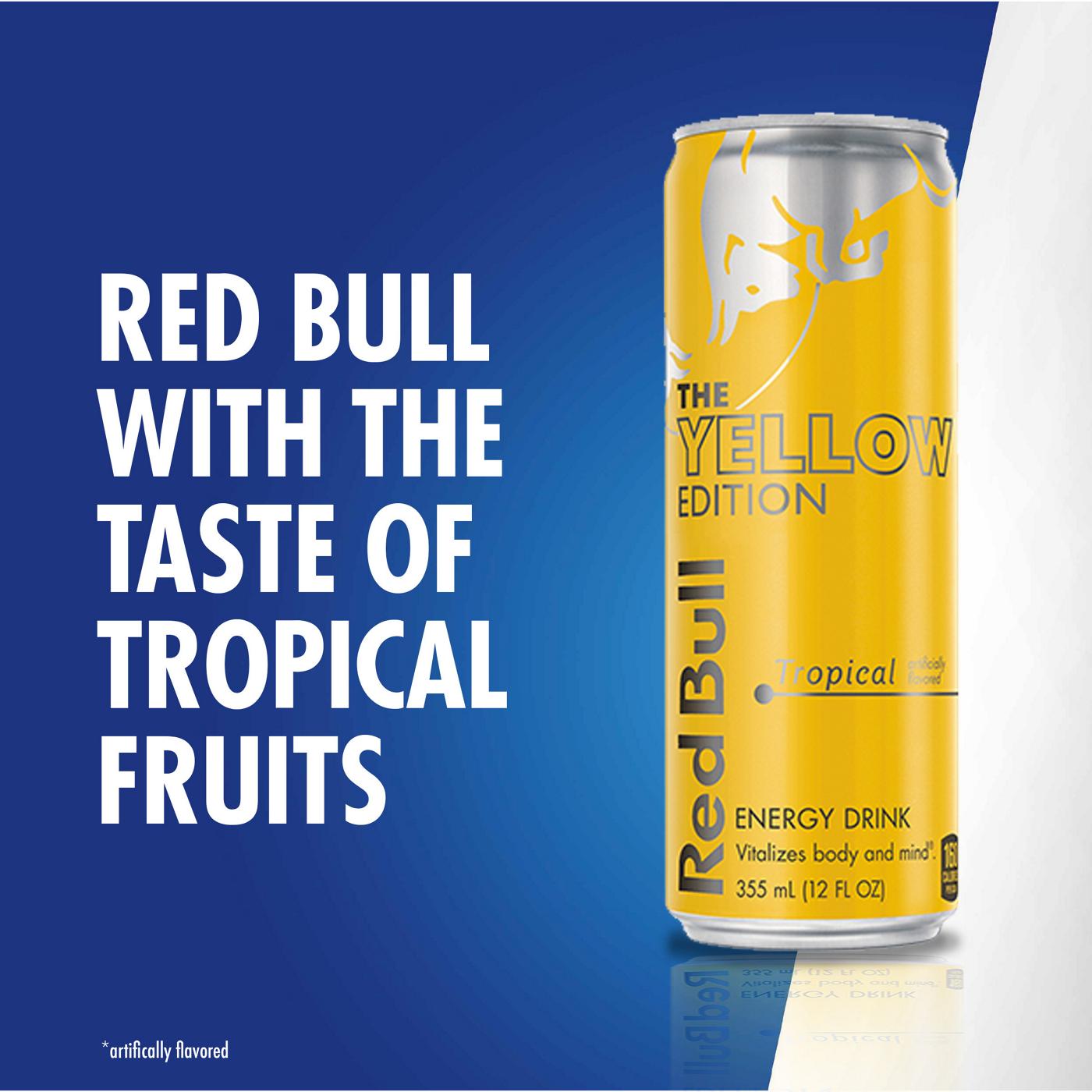 Red Bull The Yellow Edition Tropical Energy Drink; image 5 of 7