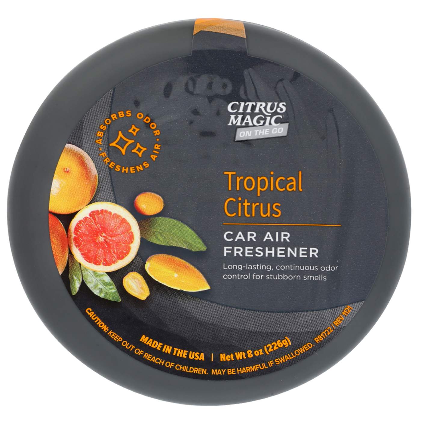 Citrus Magic On The Go Tropical Citrus Solid Car Air Freshener; image 1 of 2