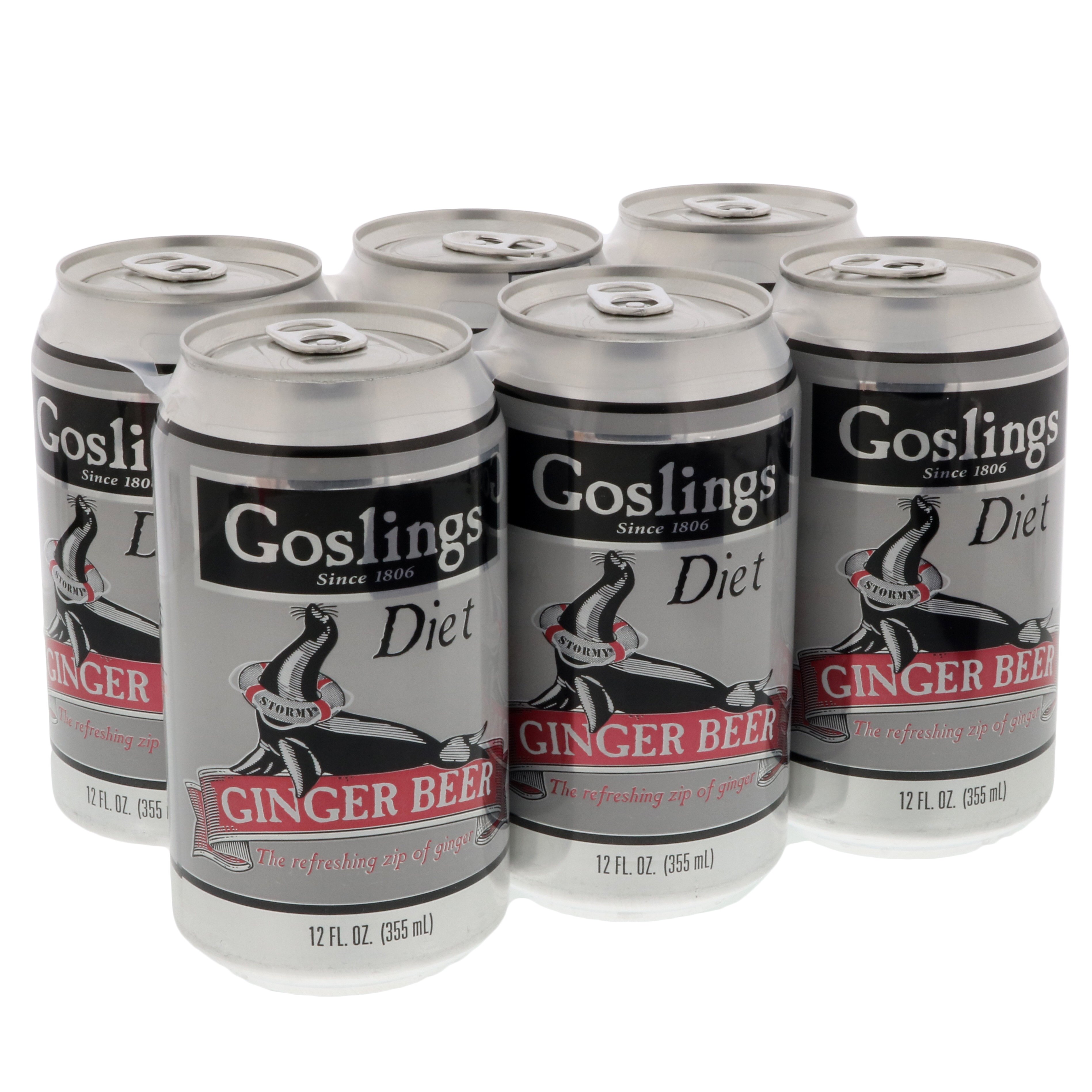  Gosling s Diet Ginger Beer - Shop Cocktail Mixers at H-E-B