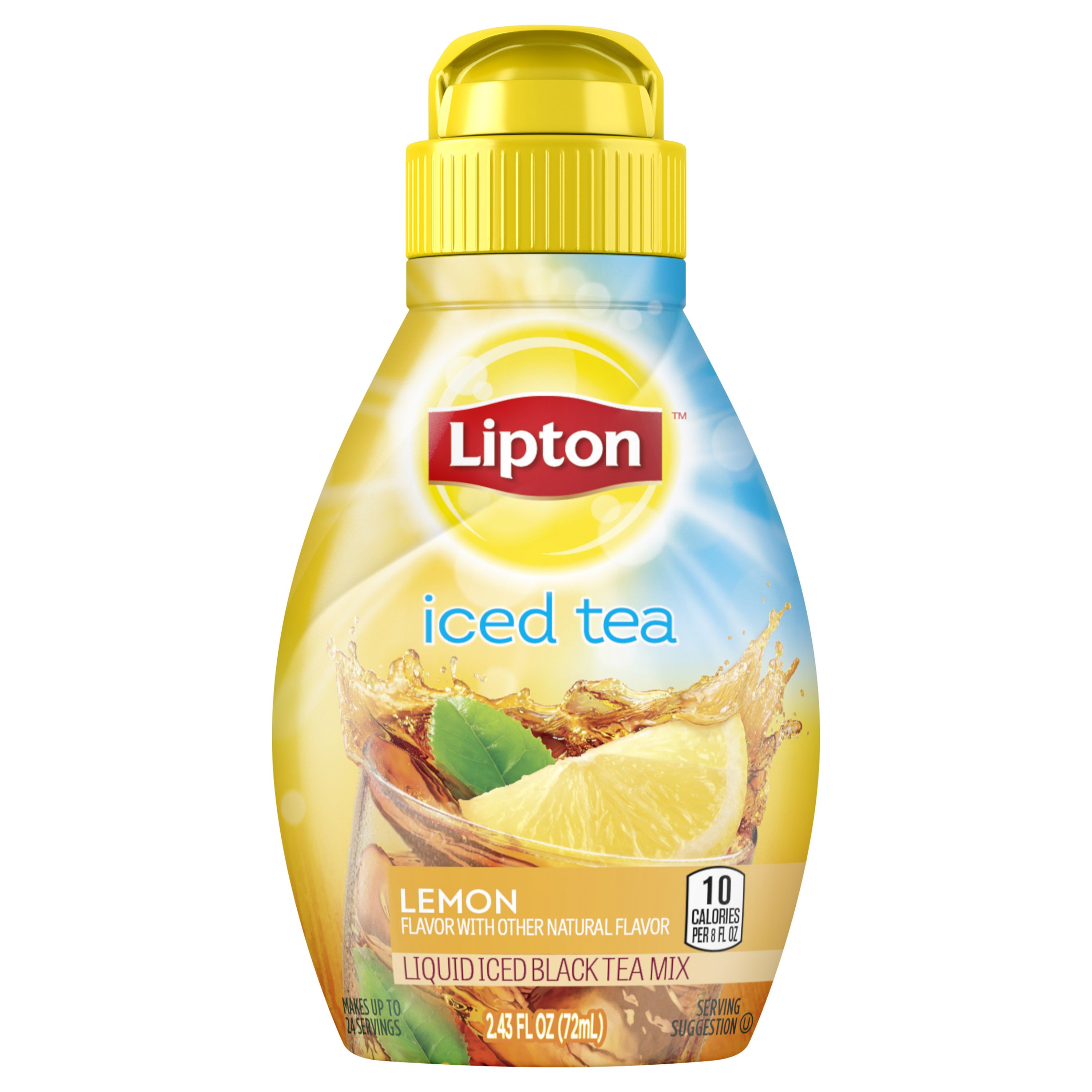 Lipton Natural Lemon Flavor Iced Tea Mix - Shop Tea at H-E-B