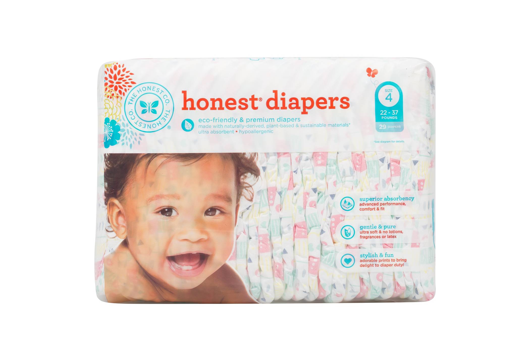 The Honest Company Tribal Diapers 29 ct Shop Diapers at HEB