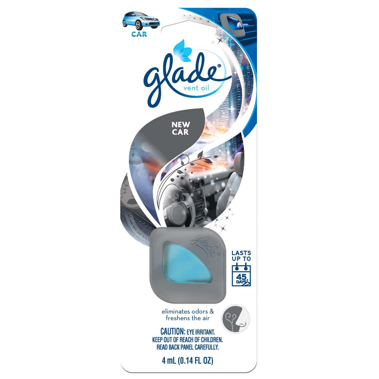 Glade Vent Oil Car Freshener New Car Scent Shop Car accessories at HEB