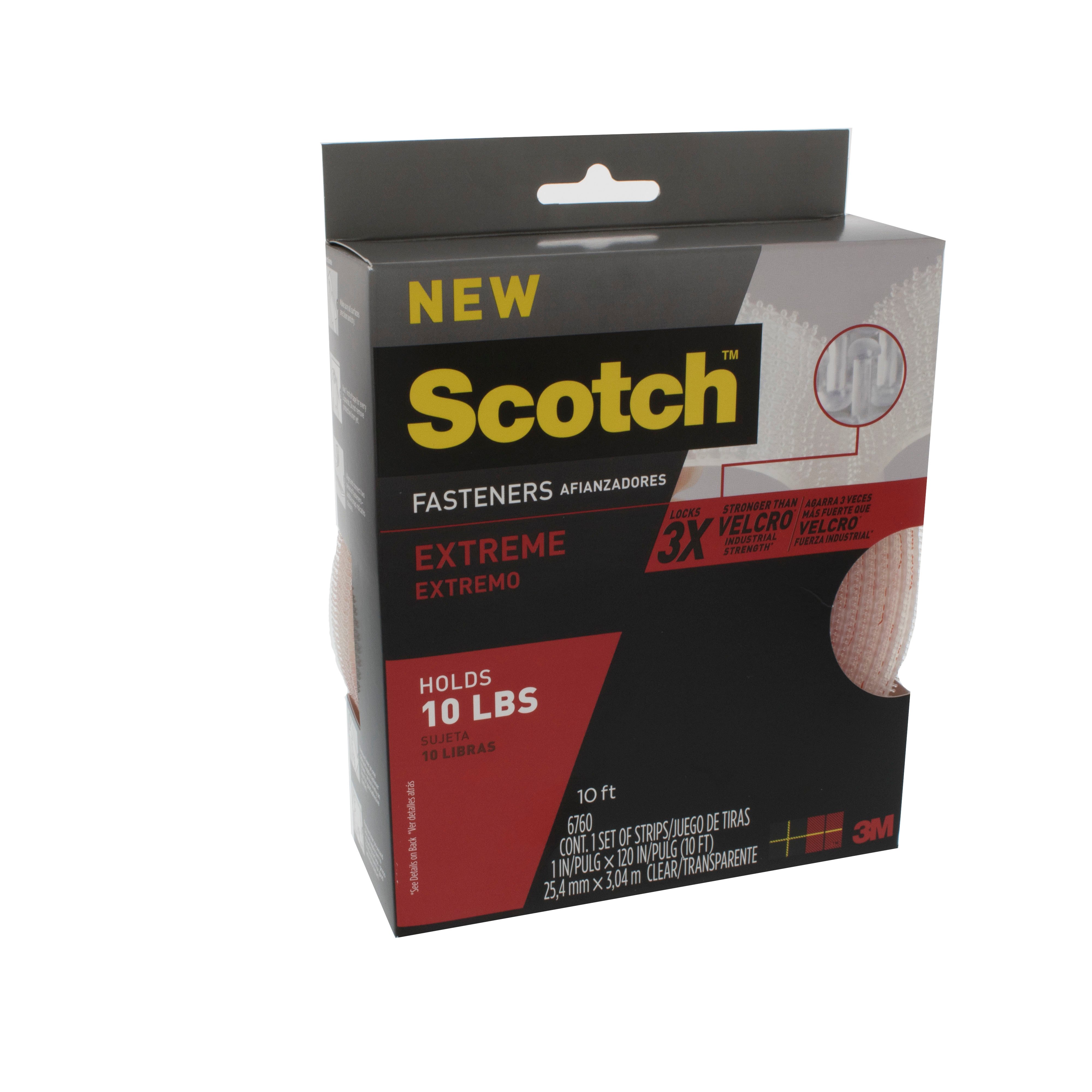Scotch Extreme Fasteners Clear Shop Hooks & Picture Hangers at HEB