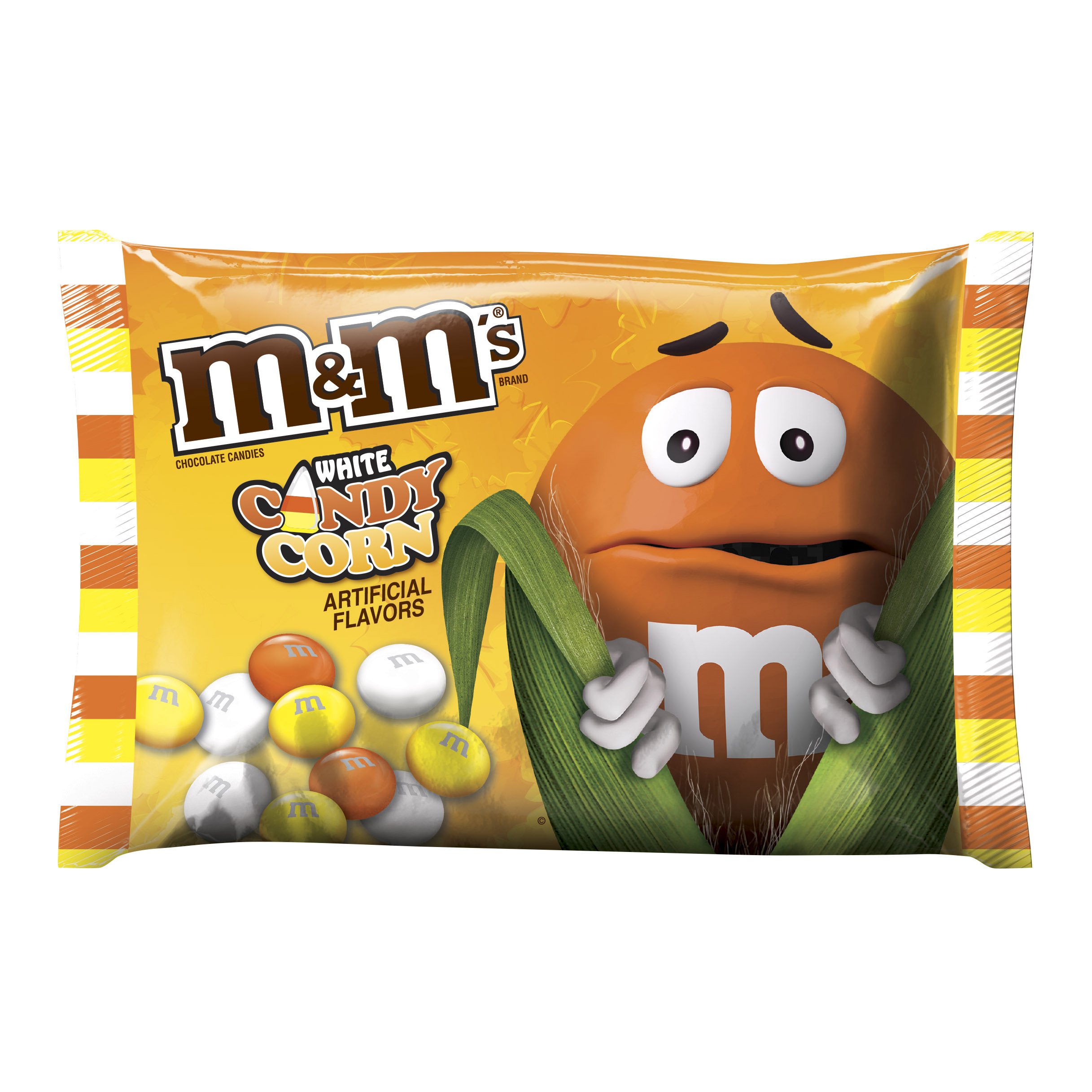 White M&M's Chocolate Candy