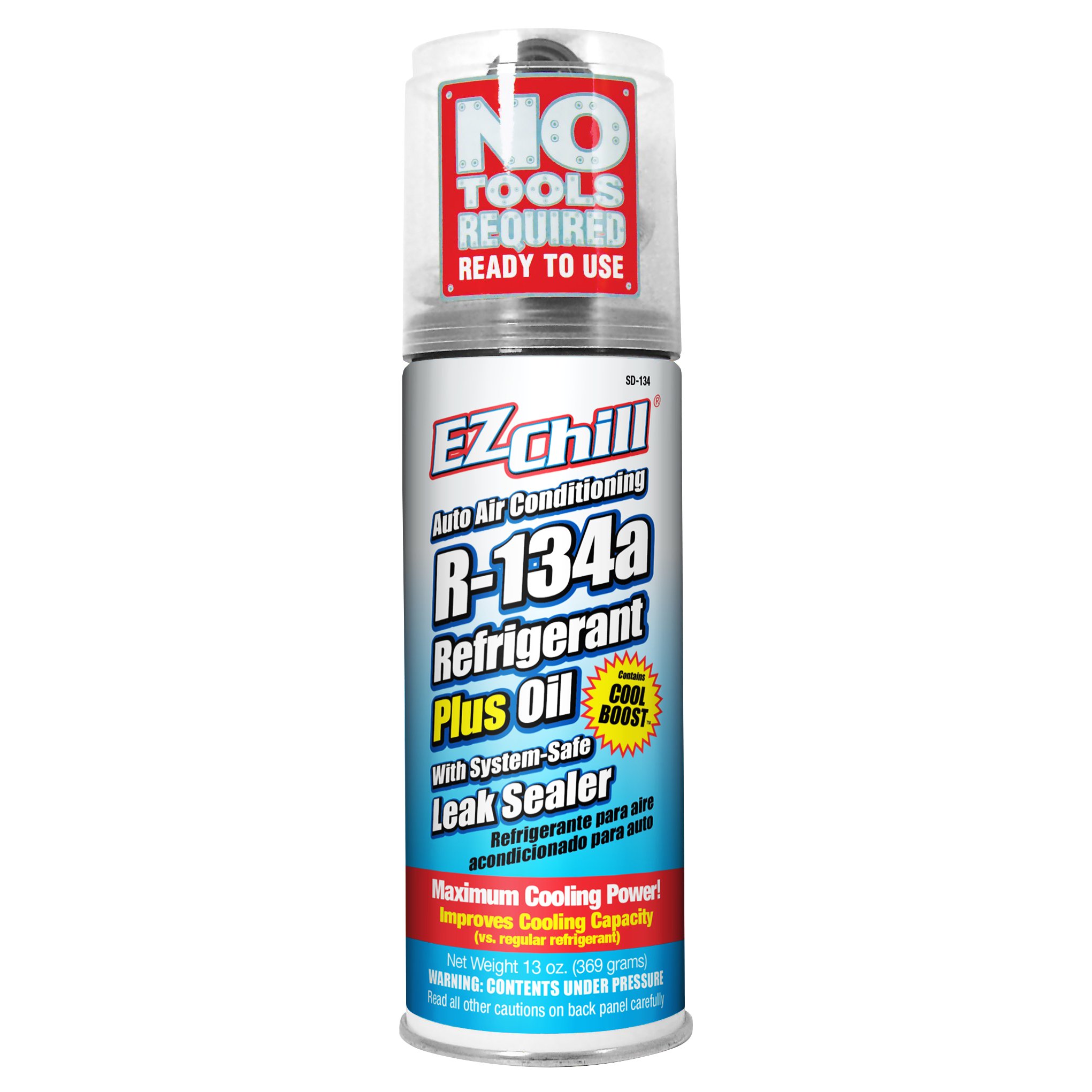 EZ Chill R134a Refrigerant with Lubricant and Leak Sealer Shop Patio & Outdoor at HEB