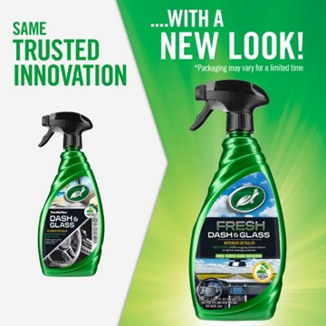 Turtle Wax Fresh Dash & Glass Interior Cleaner Spray, 23 oz