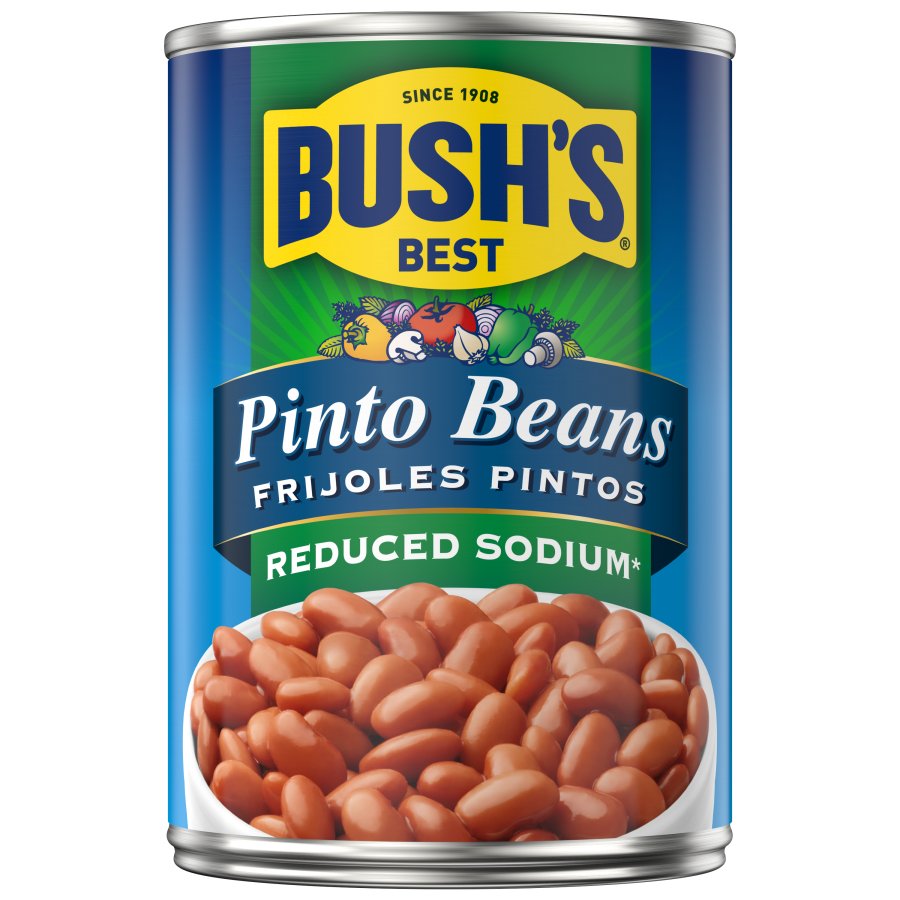 Bush's Best Reduced Sodium Pinto Beans Shop Beans & legumes at HEB