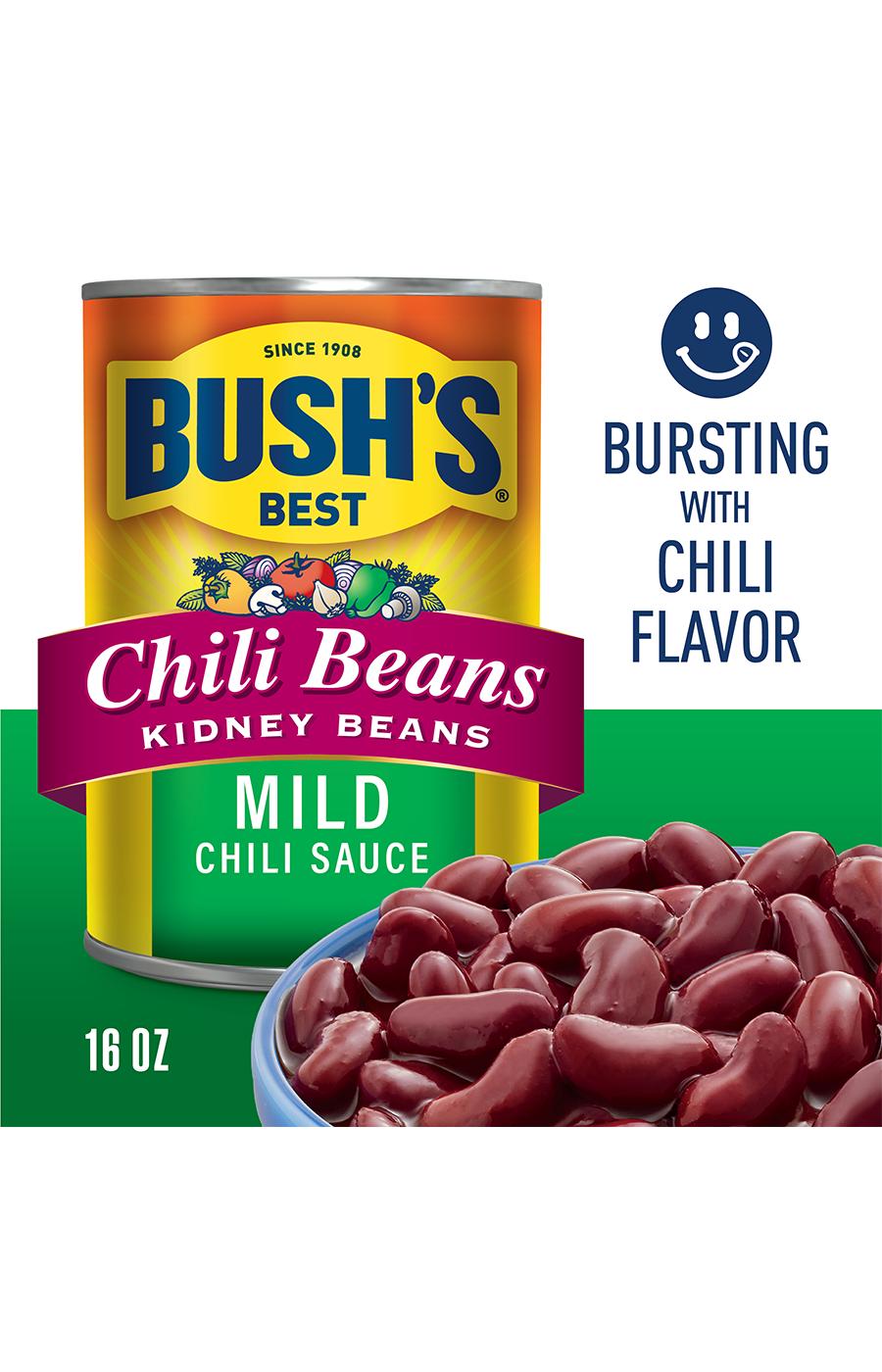 Bush's Best Kidney Beans in a Mild Chili Sauce; image 3 of 5
