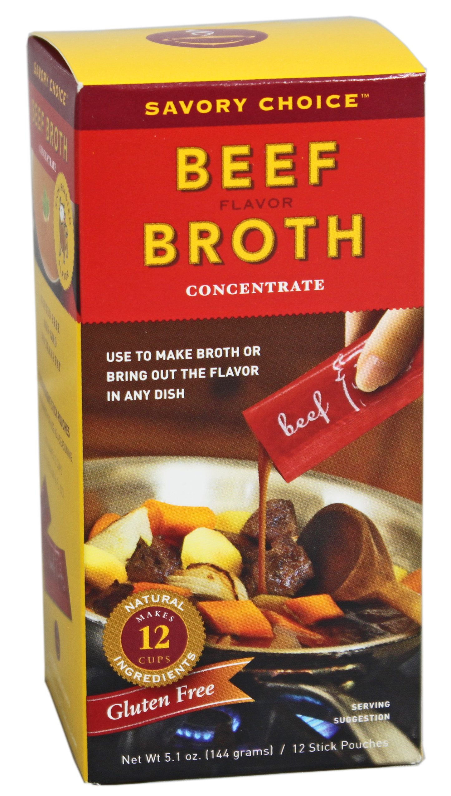 Savory Choice Beef Flavor Broth Concentrate Shop Broth & bouillon at