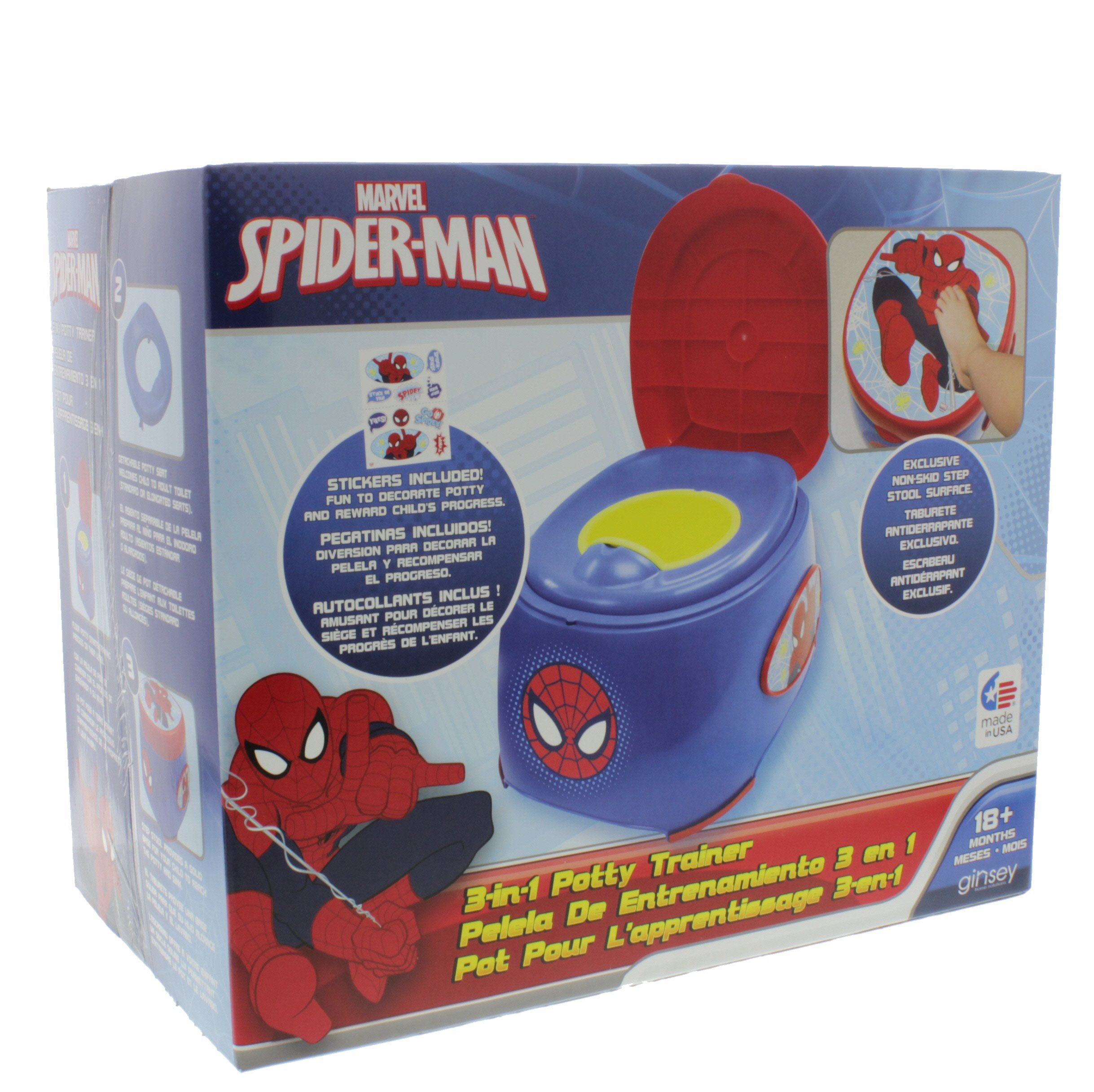 Marvel SpiderMan 3In1 Potty Trainer Shop Marvel