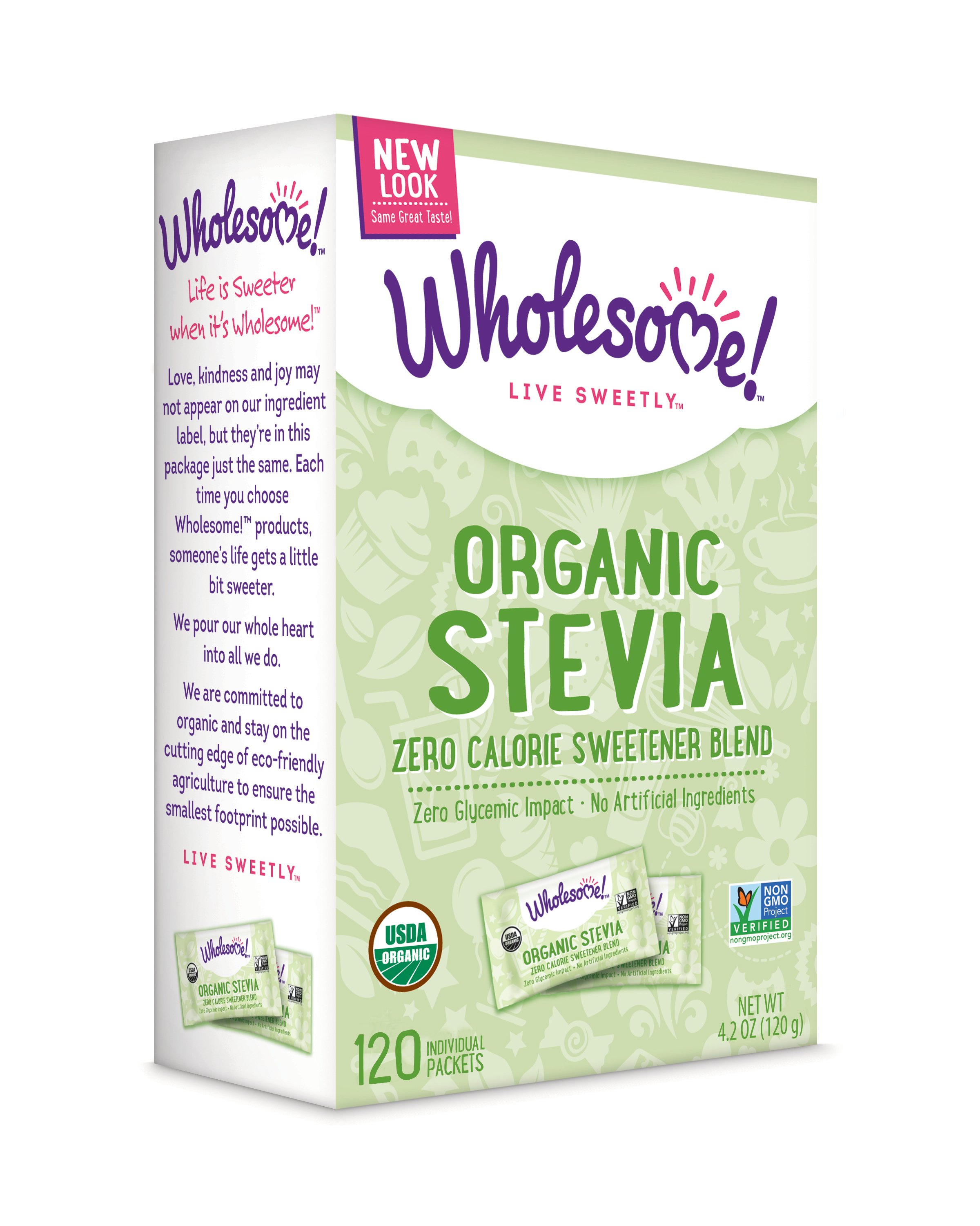 Wholesome Organic Stevia Packets Shop Sugar Substitutes at HEB