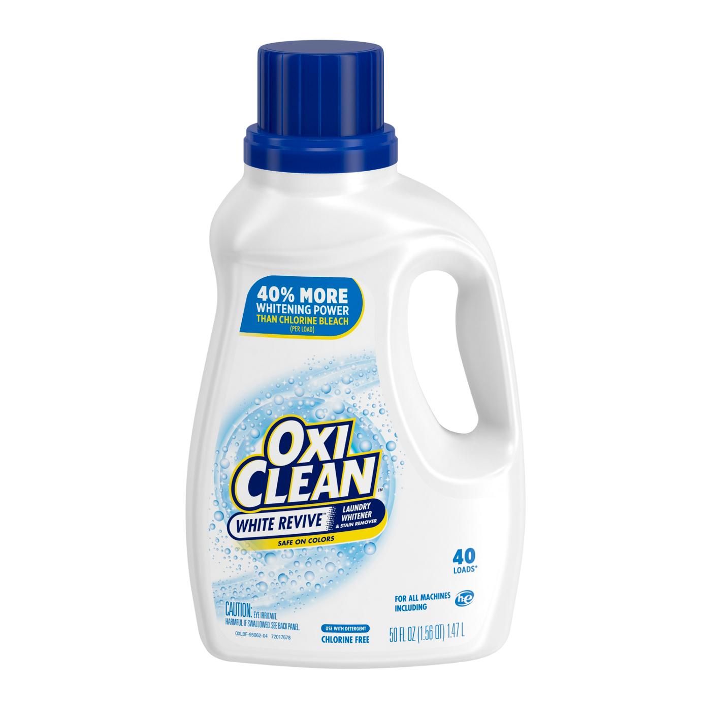 OxiClean White Revive HE Laundry Whitener & Stain Remover 40 Loads; image 1 of 2