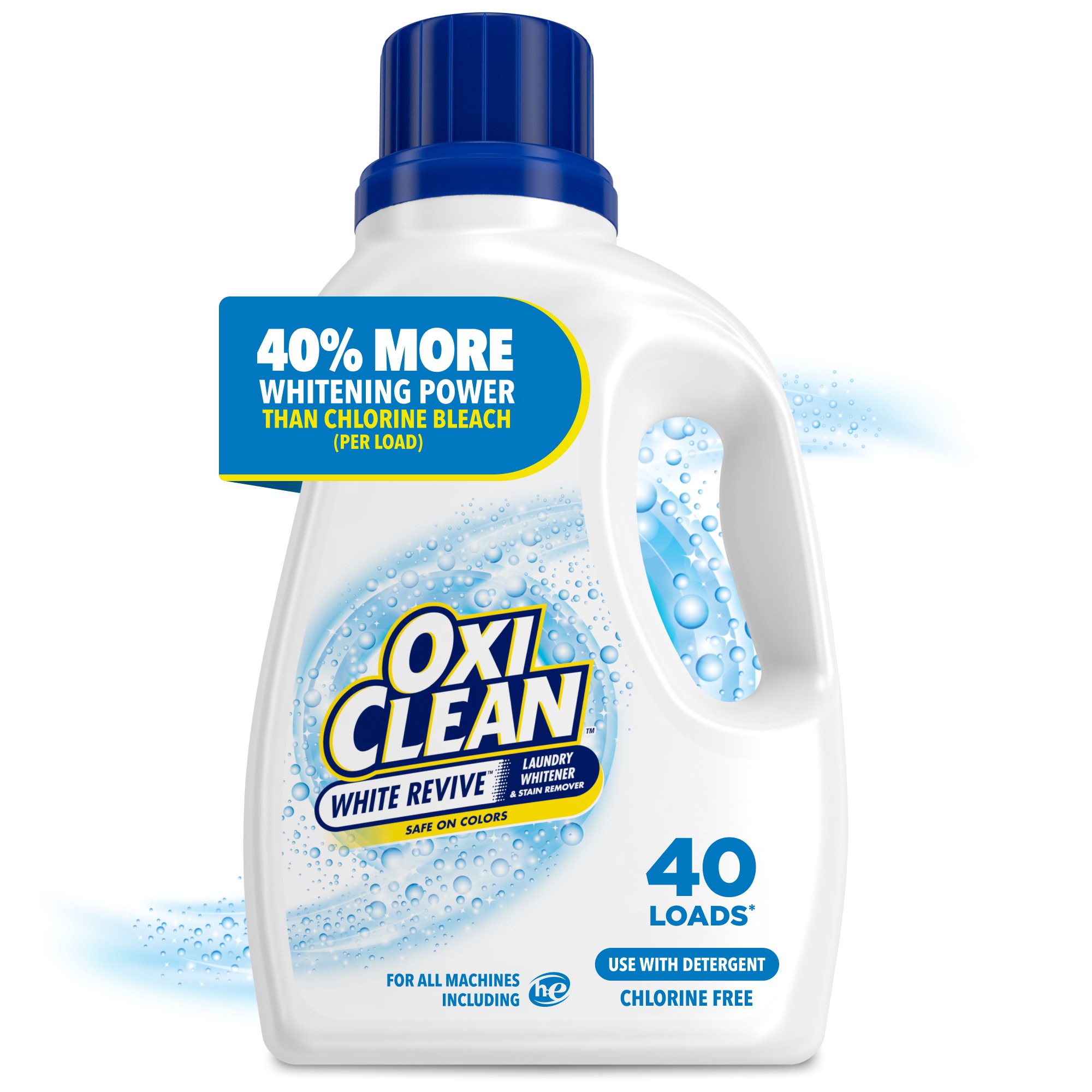 OxiClean White Revive HE Laundry Whitener Stain Remover 40 Loads   001874348 2