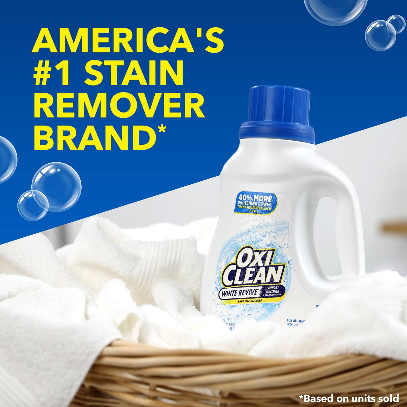 OxiClean White Revive HE Laundry Whitener & Stain Remover 40 Loads; image 8 of 11