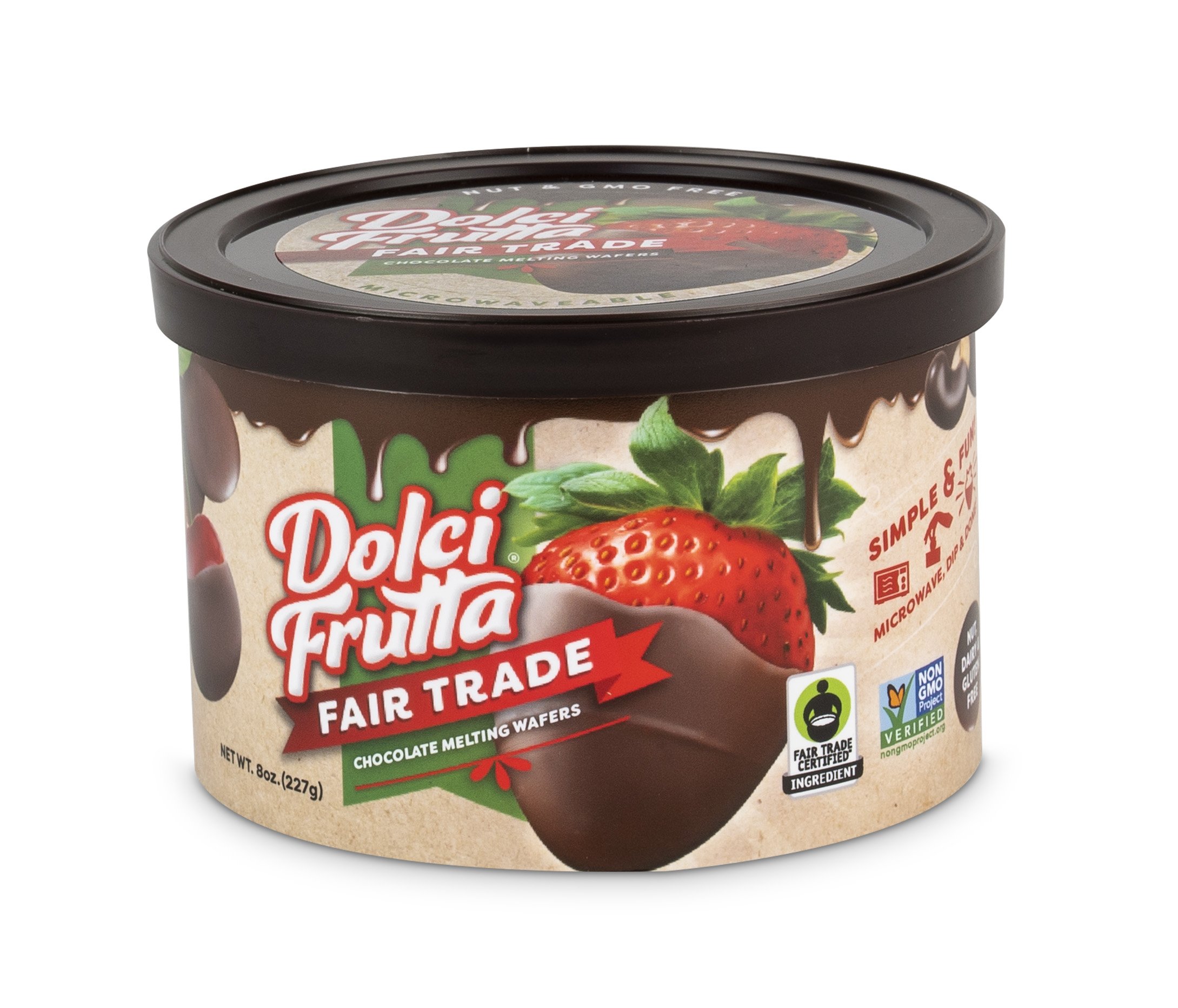 Dolci Frutta Fair Trade Dark Chocolate Dipping Shell