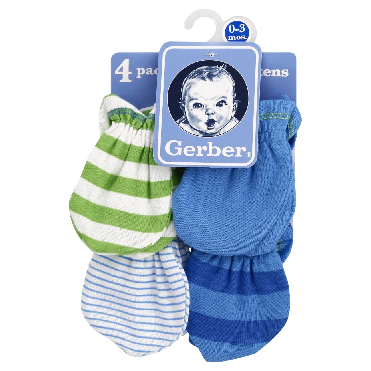 Gerber Boys Newborn Mittens, 03 Months Shop Gerber Boys Newborn