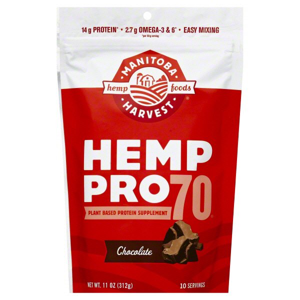 Manitoba Harvest Hemp Pro 70 Protein Supplement, Chocolate Shop Diet