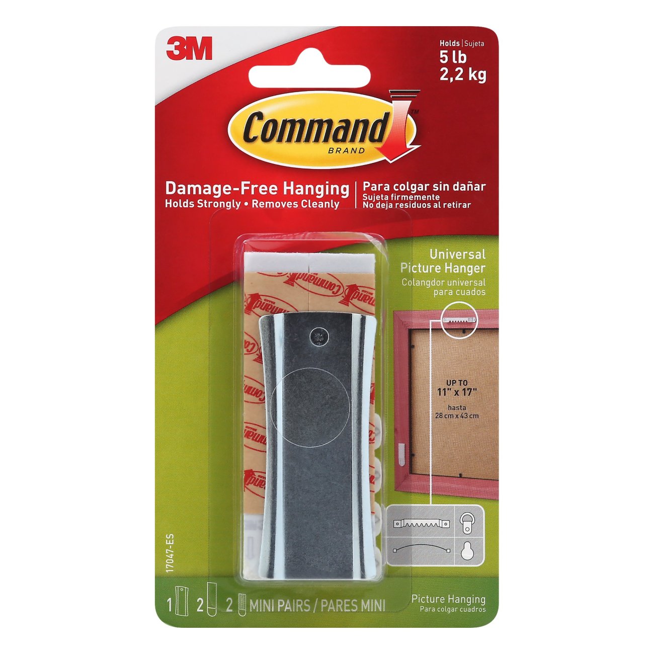Command Sawtooth Sticky Nail Picture & Frame Hanger Shop Hooks