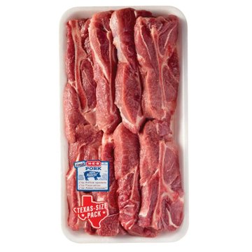 H-E-B Bone-in Country-Style Boston Butt Pork Ribs - Texas-Size Pack
