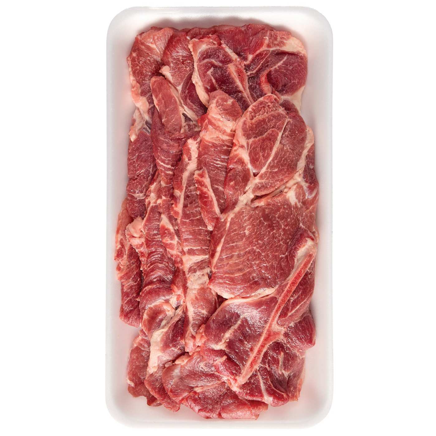 H-E-B Bone-in Pork Butt Steaks - Texas-Size Pack; image 2 of 2