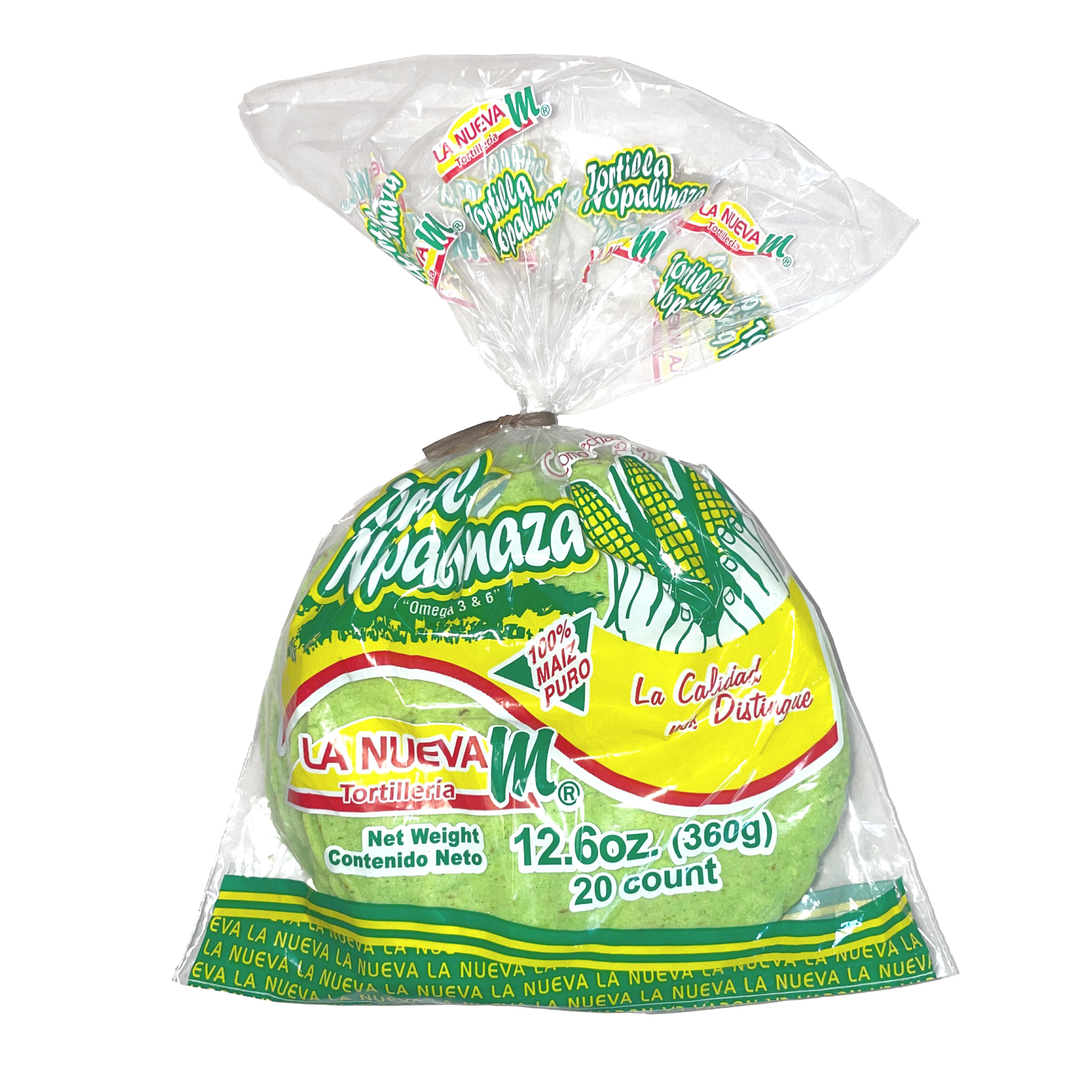La Nueva Tortilleria Nopales & Flax Seed Corn Tortillas Shop